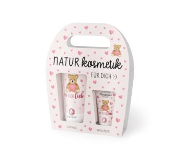 Geschenk für Dich Kosmetikset Hab dich Lieb Teddybär - Bild 1