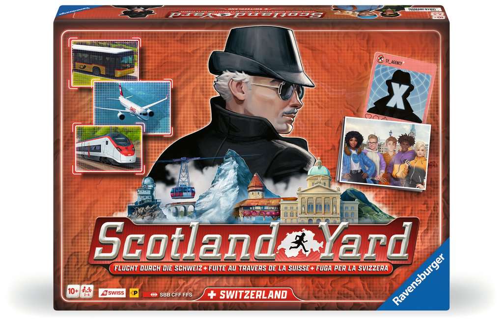 Scotland Yard Flucht durch die Schweiz 22.499 - Bild 1