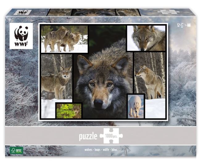 WWF Puzzle 1000 Teile Wölfe - Bild 1