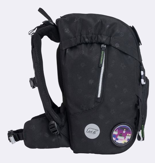 Beckmann Schulrucksack Classic 6-teiliges Set Pixel - Bild 9