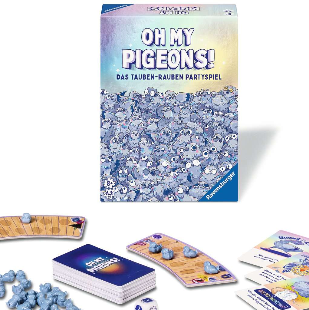 Oh my Pigeons! Tauben-Rauben Partyspiel 22.688 - Bild 2