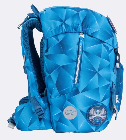 Beckmann Schulrucksack Classic 6-teiliges Set Blue Lightning - Bild 9