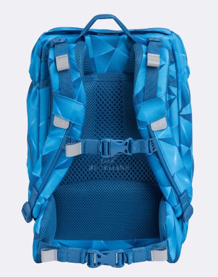 Beckmann Schulrucksack Classic 6-teiliges Set Blue Lightning - Bild 8