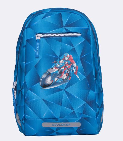 Beckmann Schulrucksack Classic 6-teiliges Set Blue Lightning - Bild 4