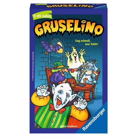 Ravensburger Mitbringspiel Gruselino 23081, Verpackung vorne