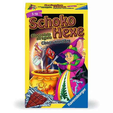 Verpackung Ravensburger Schoko Hexe Mitbringspiel 23082