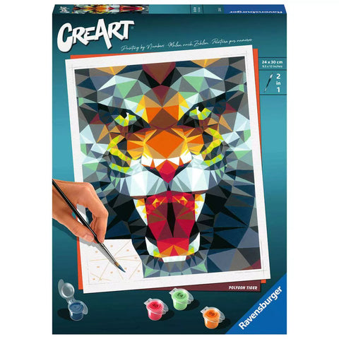 Verpackung CreArt Polygon Tiger 23514