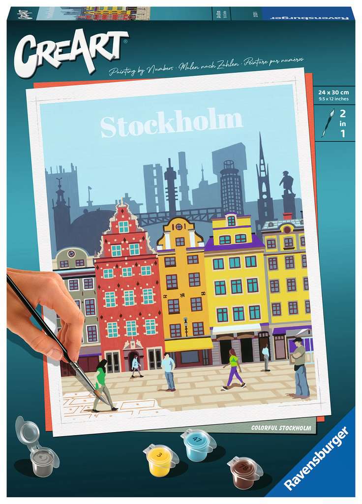 Creart Colorful Stockholm 24 x 30 cm 23.520 - Bild 1