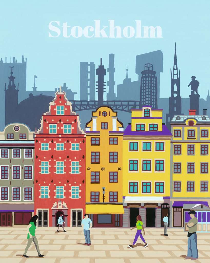Creart Colorful Stockholm 24 x 30 cm 23.520 - Bild 2