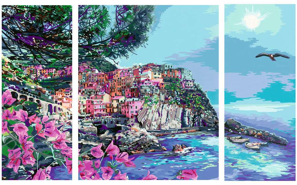 Creart Cinque Terre 23.529 80x50cm - Bild 2