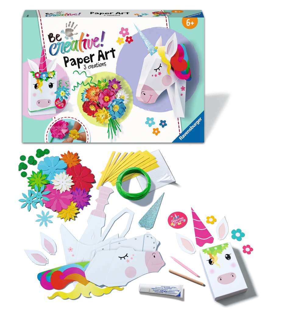 Be Creative Paper Art Unicorn 23.541 - Bild 2