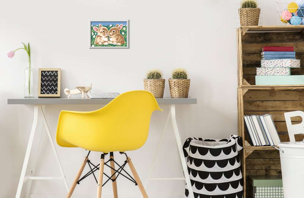 CreArt Fluffy Bunnies 18x13cm 23.563 - Bild 4