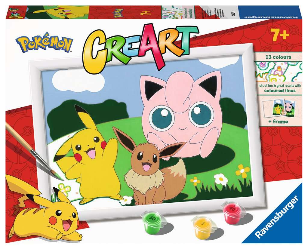 Creart Pokémon Classics 18x24cm - Bild 1
