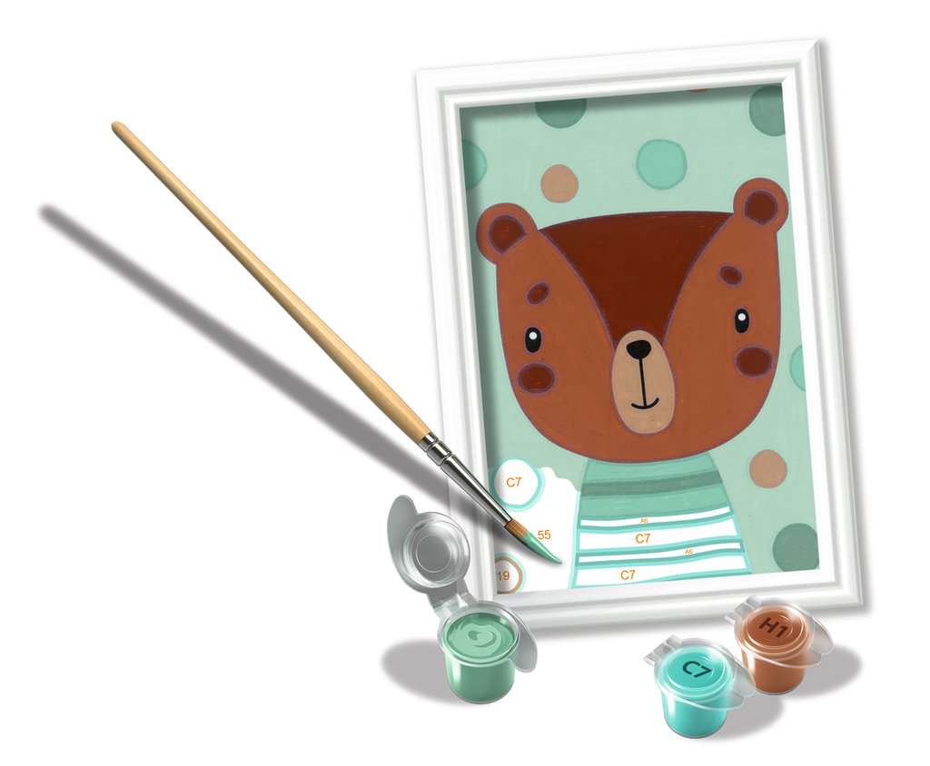 CreArt Happy Cute Bear 8,5x12cm 23.603 - Bild 3