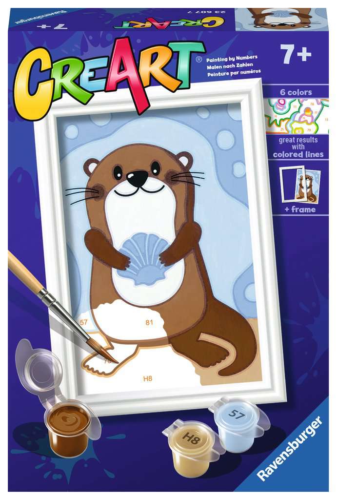 CreArt Cute Otter 8,5x12cm 23.607 - Bild 1