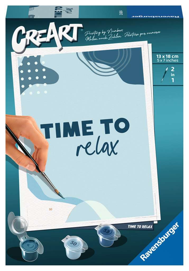 CreArt Time to relax 13x18cm 23.608 - Bild 1