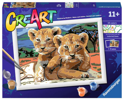 Creart Little Lion Cubs 18x24 cm 23.616
