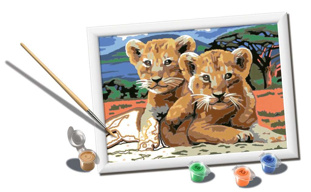 Creart Little Lion Cubs 18x24 cm 23.616 - Bild 3
