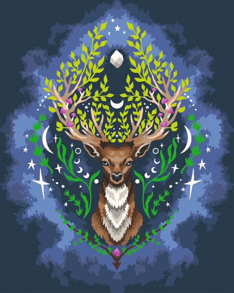 Creart Pixie Cold: Mystic Deer  24 x 30 cm 23.640 - Bild 2