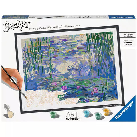 Verpackung CreArt ART Collection Seerosen nach Monet 23651