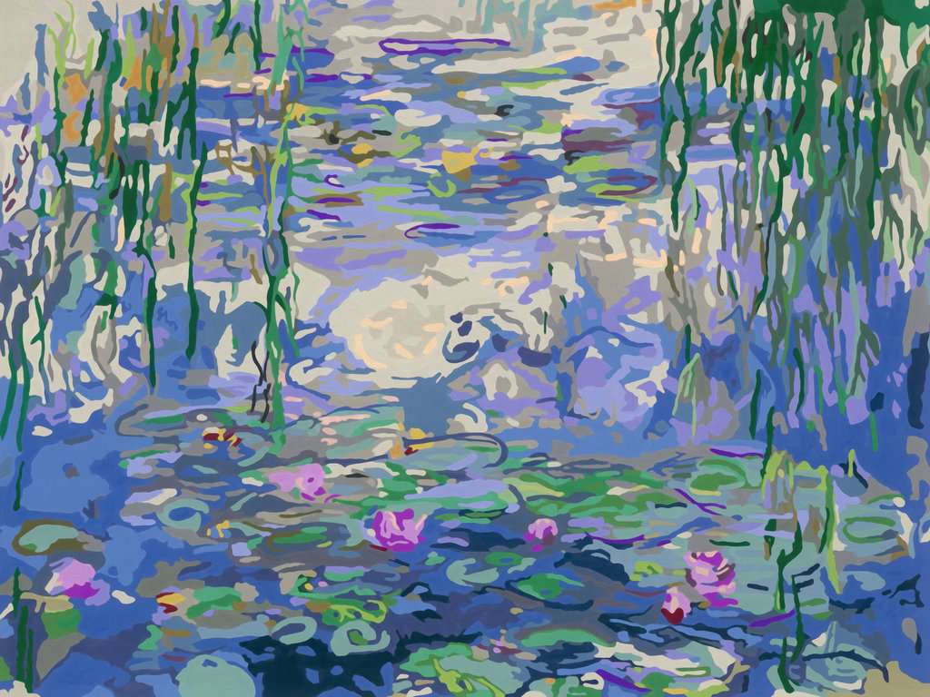 Creart ART Collection: Waterlilies (Monet)  40 x 30 cm 23.651 - Bild 2