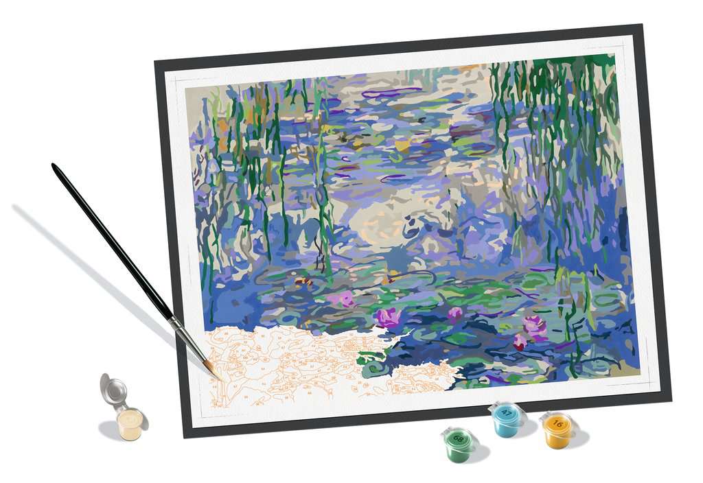 Creart ART Collection: Waterlilies (Monet)  40 x 30 cm 23.651 - Bild 3