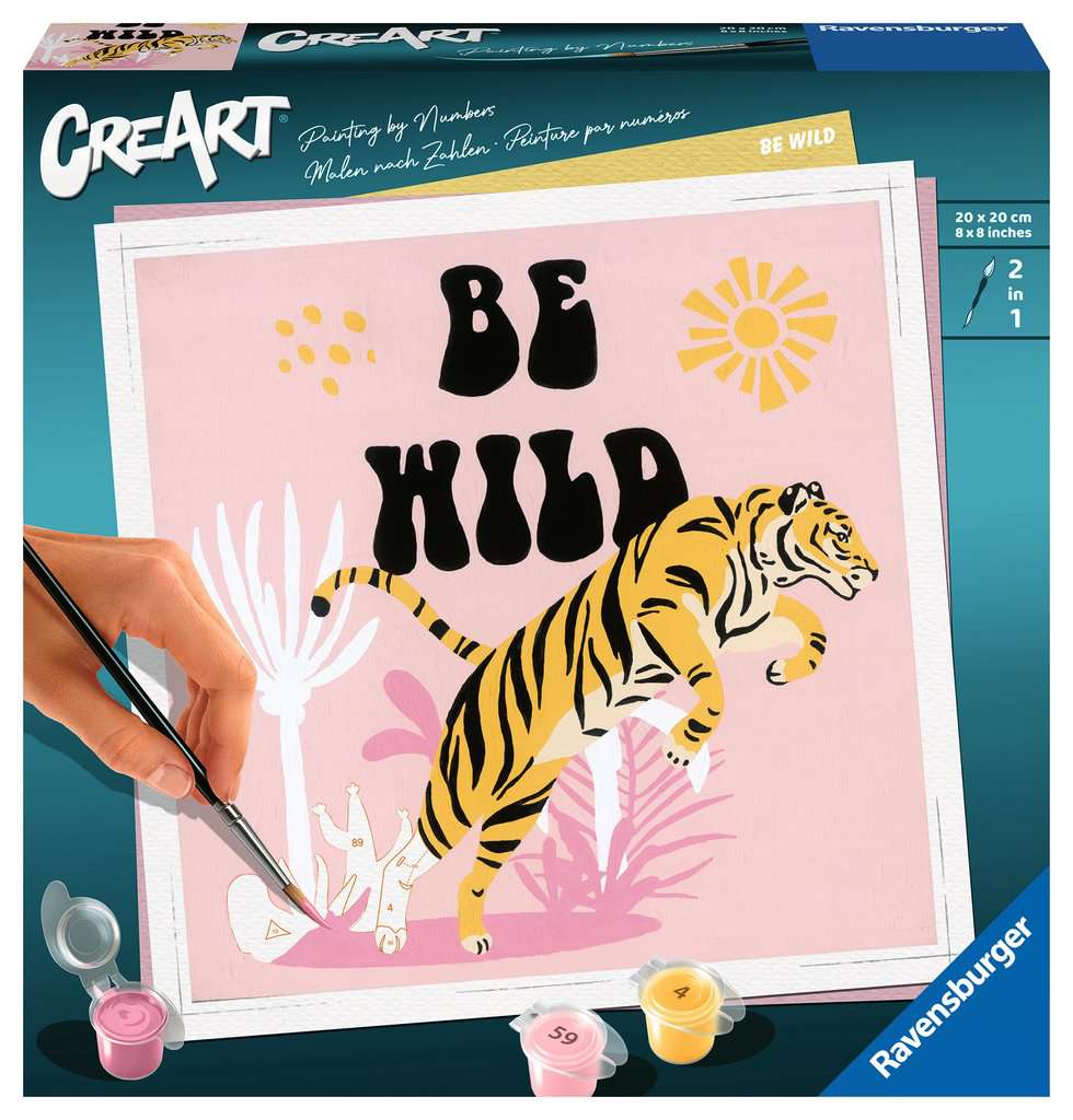 Creart Be Wild  20x20cm 23.665 - Bild 1
