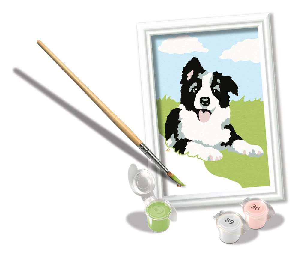 CreArt Border Collie 8,5x12cm 23.683 - Bild 3
