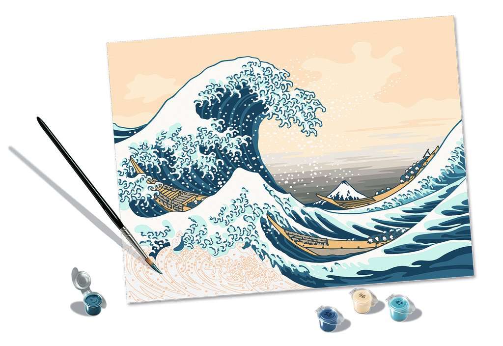 Creart ART Collection: Die grosse Welle vor Kanagawa 40x30cm 23.690 - Bild 3