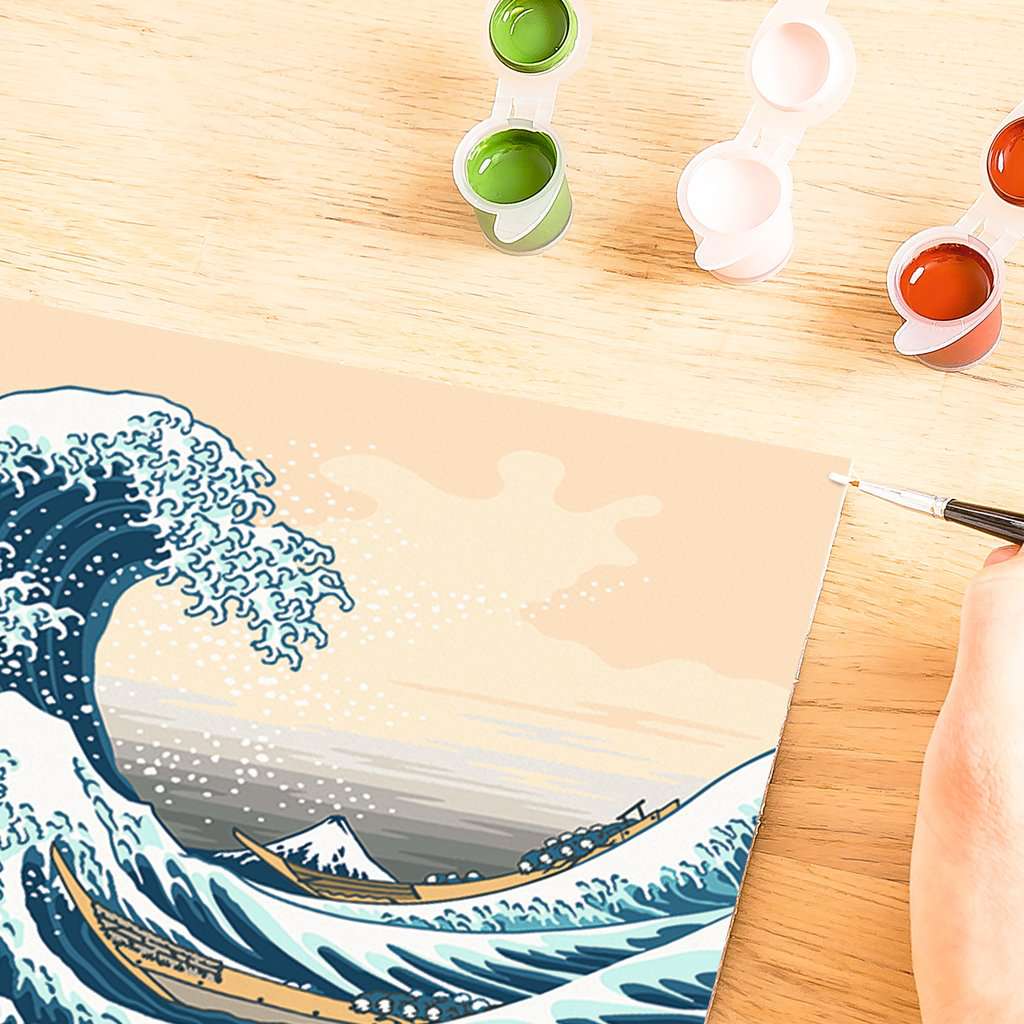 Creart ART Collection: Die grosse Welle vor Kanagawa 40x30cm 23.690 - Bild 7