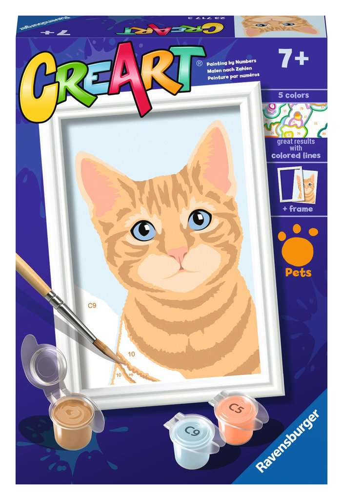 CreArt Orange Tabby 8,5x12cm 23.717 - Bild 1