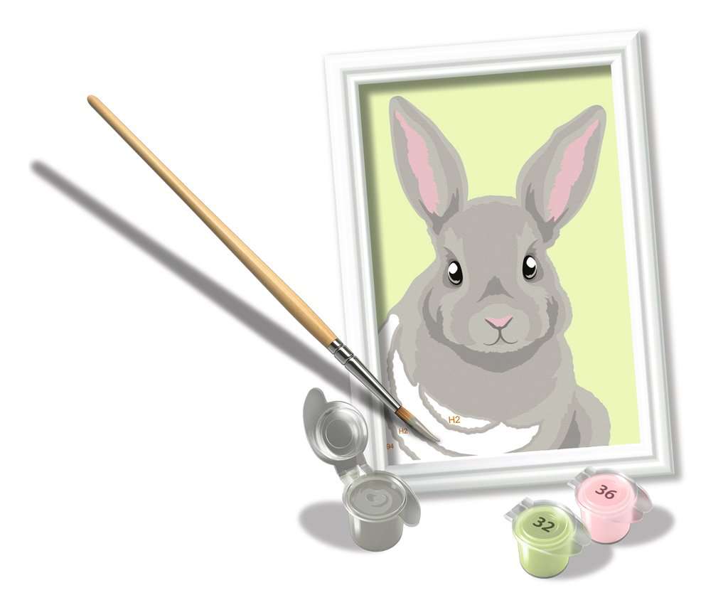 CreArt Gray Rabbit  8,5x12cm 23.718 - Bild 3
