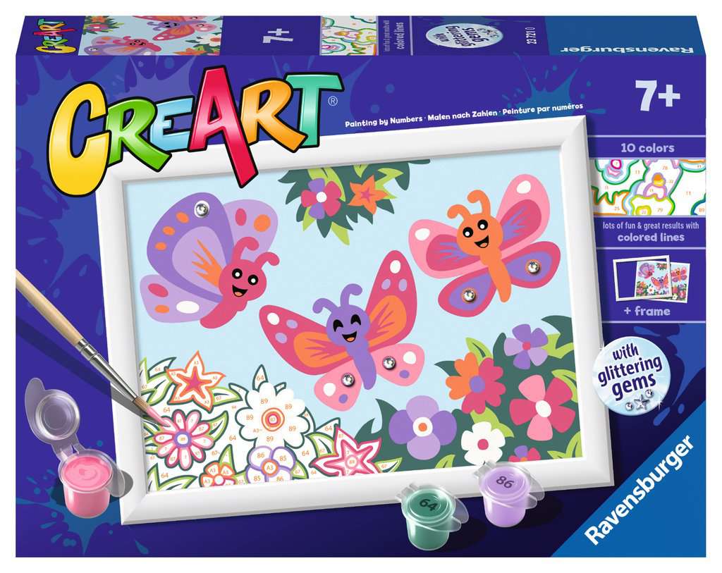 Creart Happy Butterflies 13x18cm 23.721 - Bild 1