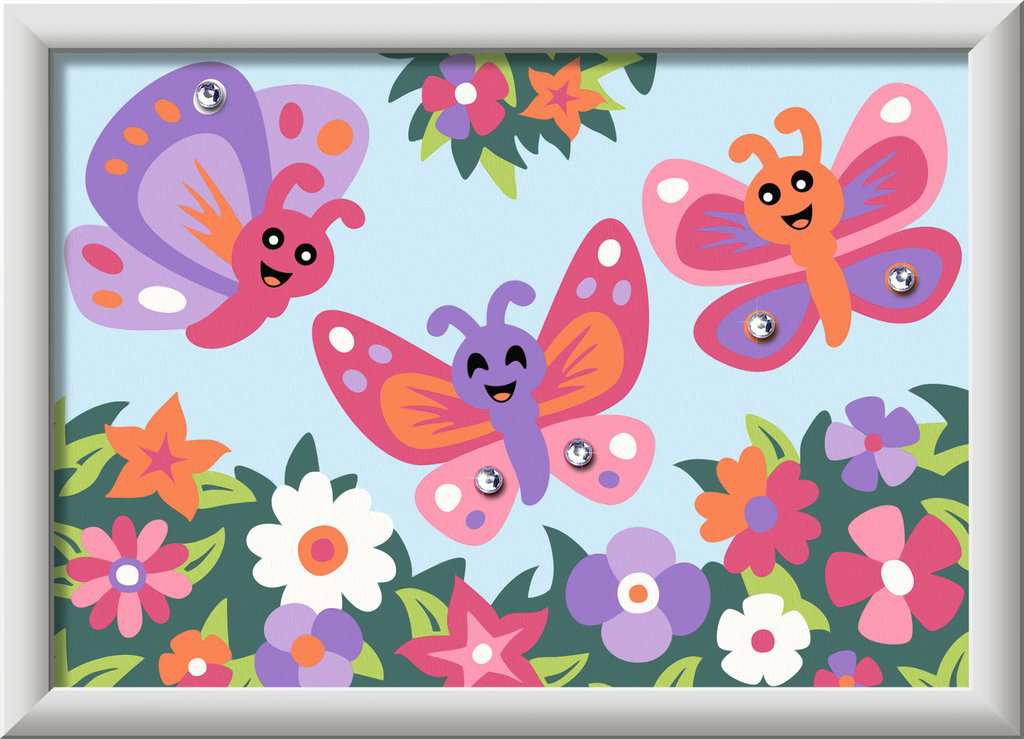 Creart Happy Butterflies 13x18cm 23.721 - Bild 2