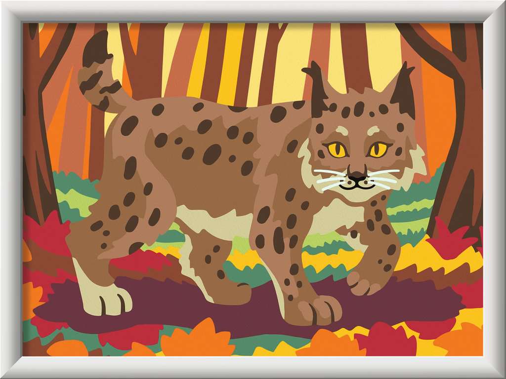 CreArt Forest Lynx 24x18cm 23.724 - Bild 2