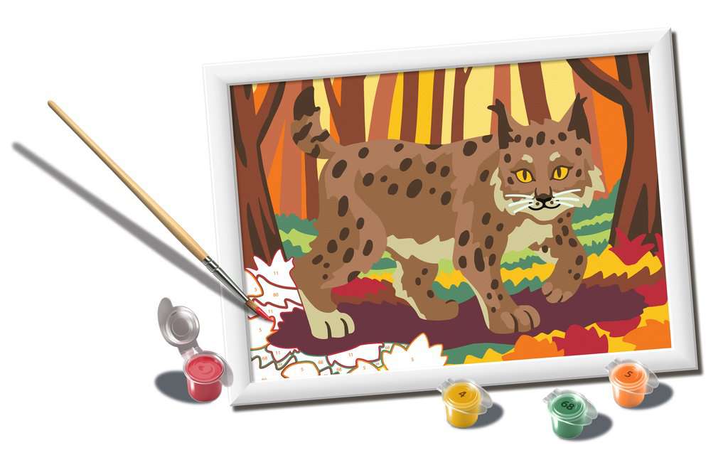 CreArt Forest Lynx 24x18cm 23.724 - Bild 3