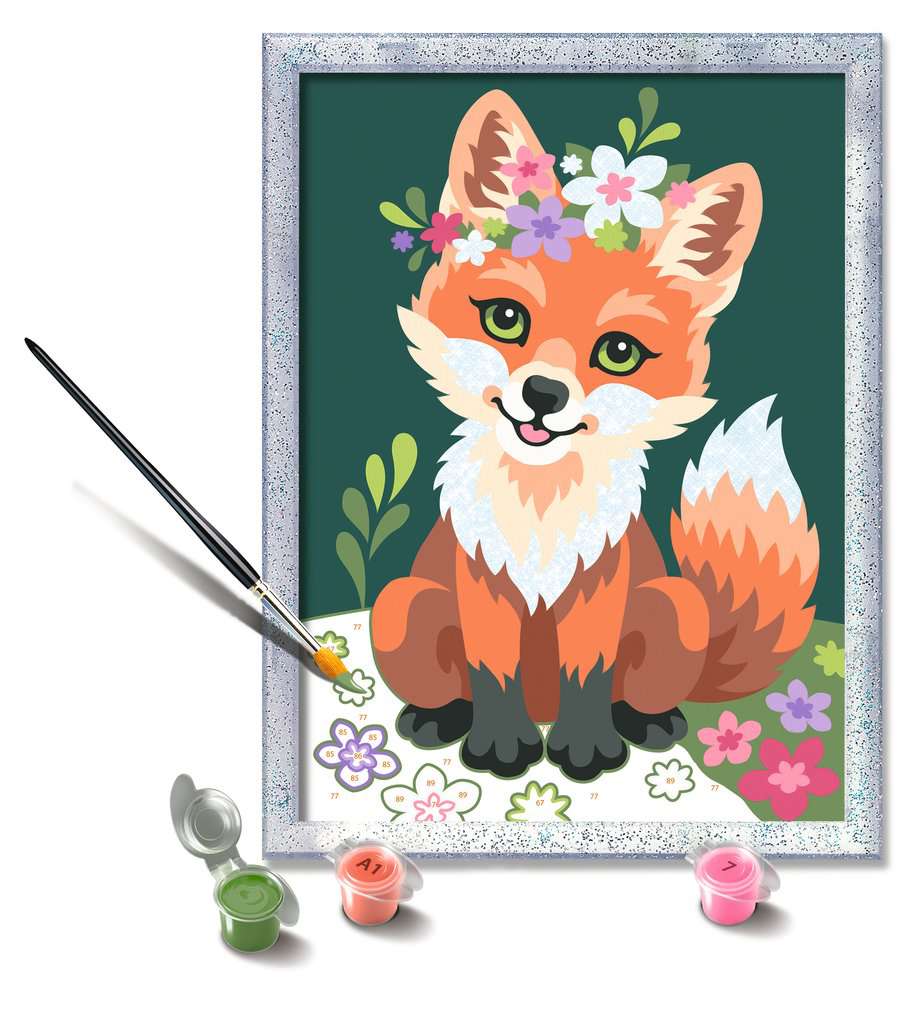 Creart Flower Fox 18x24cm 23.725 - Bild 3