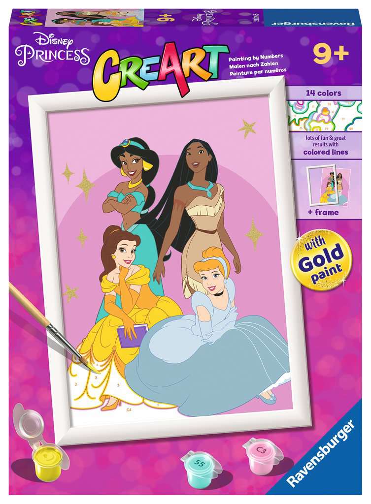 Creart Disney Prinzessinen 18x24cm 23.726 - Bild 1