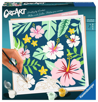 Creart Exotic Flowers 20x20cm 23.729