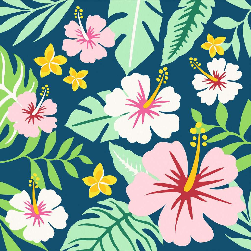Creart Exotic Flowers 20x20cm 23.729 - Bild 2
