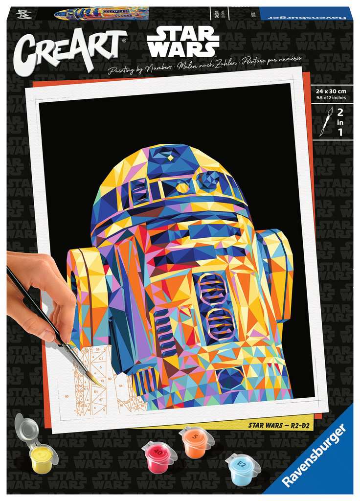 Creart Star Wars R2-D2 21x30cm 23.730 - Bild 1