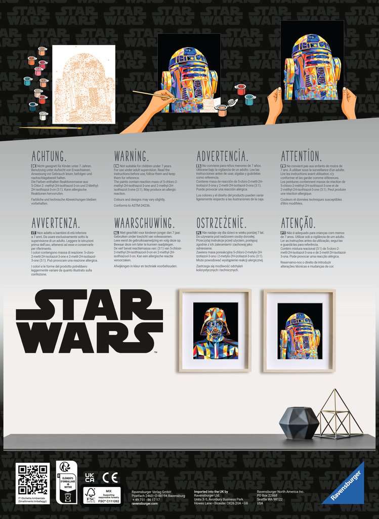 Creart Star Wars R2-D2 21x30cm 23.730 - Bild 2