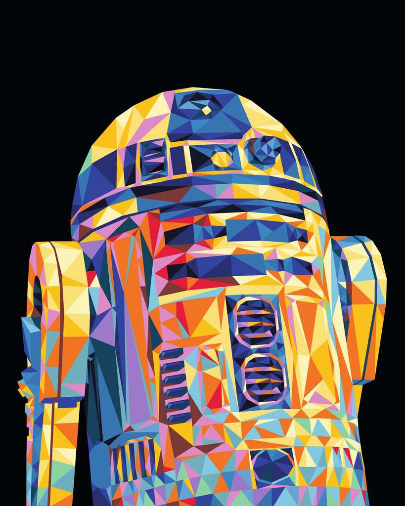 Creart Star Wars R2-D2 21x30cm 23.730 - Bild 3