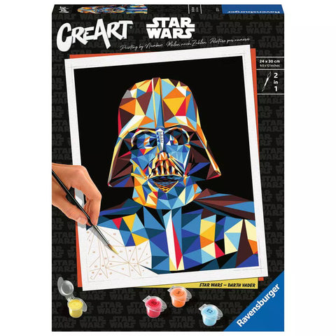 Verpackung CreArt Star Wars Darth Vader 23731, Malen nach Zahlen