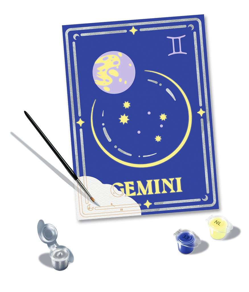 Creart Sternzeichen Zwillinge 18x24cm 23.742 - Bild 3