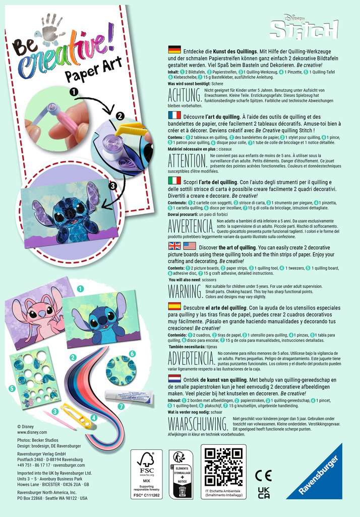 BeCreate Paper Art Quilling Stitch 23.750 - Bild 2