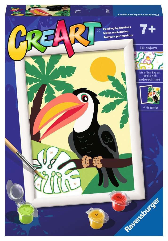 CreArt Toucan in Jungle 13x18cm 23.760 - Bild 1