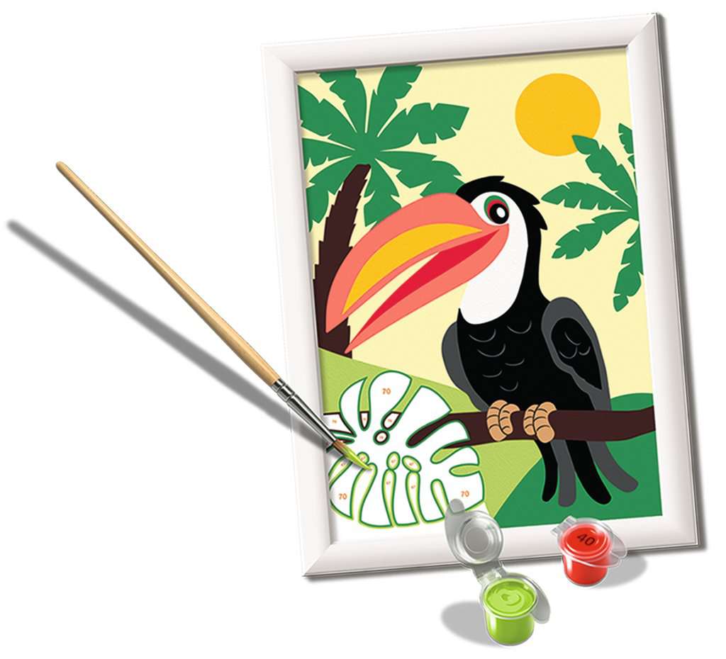 CreArt Toucan in Jungle 13x18cm 23.760 - Bild 3
