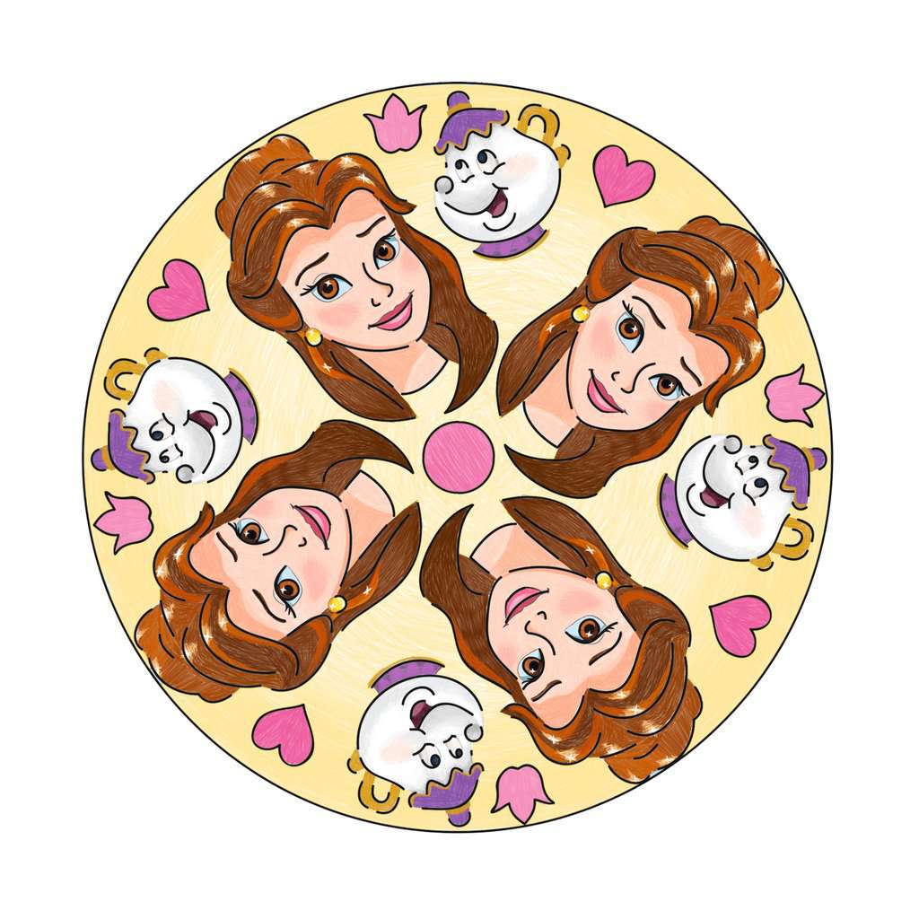 Mandala Designer Midi Disney Prinzessinnen 23.847 - Bild 2