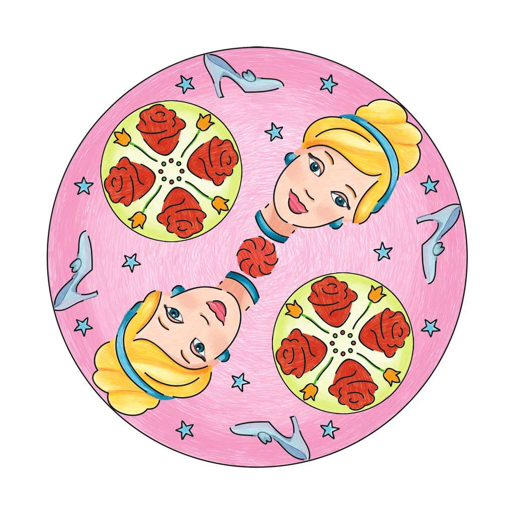 Mandala Designer Midi Disney Prinzessinnen 23.847 - Bild 6
